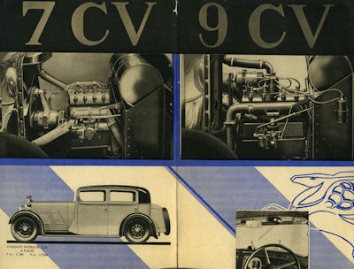 Amilcar program 1933