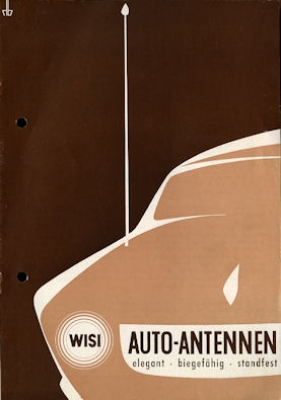 Car antennas Wisi brochure 1955