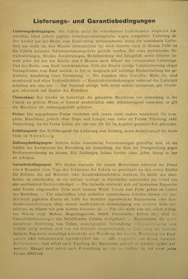 Ardie Preisliste 1929