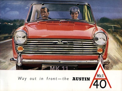 Austin A 40 MK II brochure 1961-68