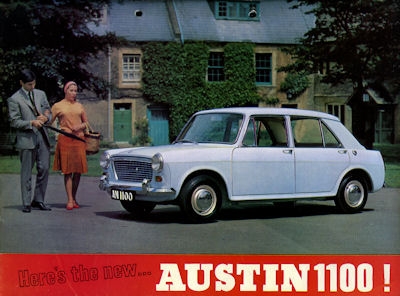 Austin 1100 brochure ca. 1963