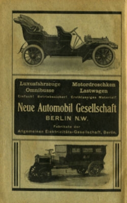 Küster Das Automobil und seine Behandlung 1905