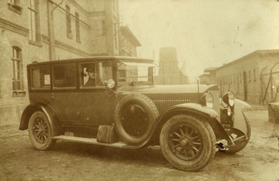 Original Photo Benz 1920s