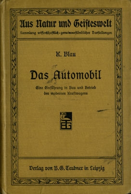 K. Blau Das Automobil 1907