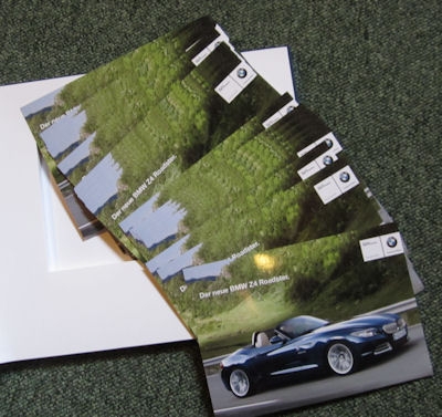 BMW Z 4 brochure 2002