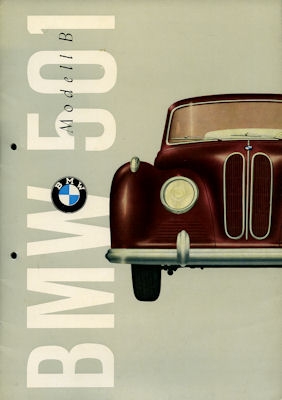 BMW 501 B brochure 3.1954