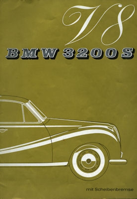 BMW 3200 S Prospekt 10.1962