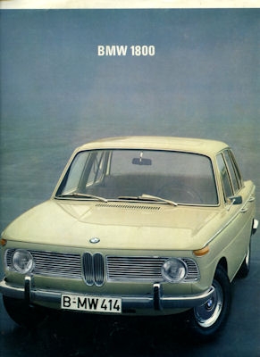 BMW 1800 Prospekt 6.1967