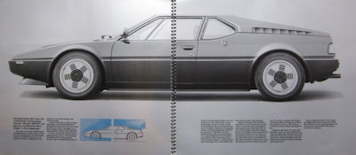 BMW M 1 brochure 2.1978