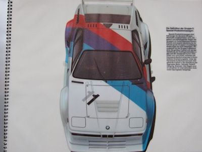 BMW M 1 brochure 2.1978