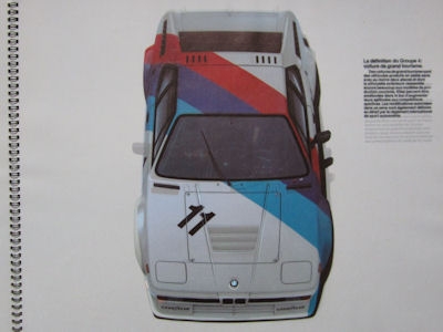 BMW M 1 Prospekt 2.1978 f