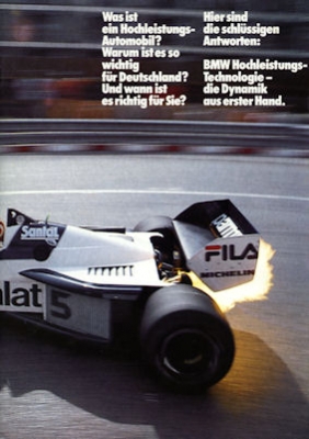 BMW Motorsport Prospekt 1983