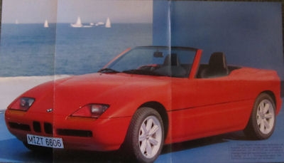 BMW Z 1 poster 1988