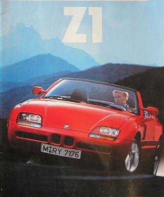 BMW Z 1 brochure 1989