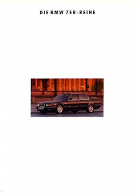 BMW 7er Prospekt 1993