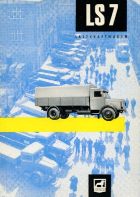 Büssing LS 7 Prospekt 3.1956