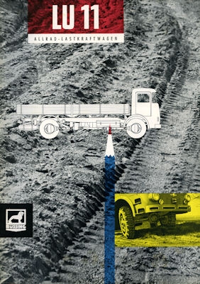 Büssing LU 11 Allrad Prospekt 9.1955