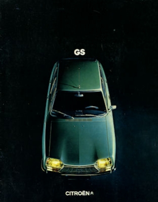 Citroen GS brochure 1973