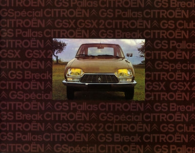 Citroen GS brochure 1975