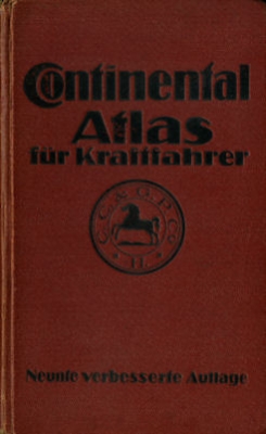 Continental Atlas Mitteleuropa 1925