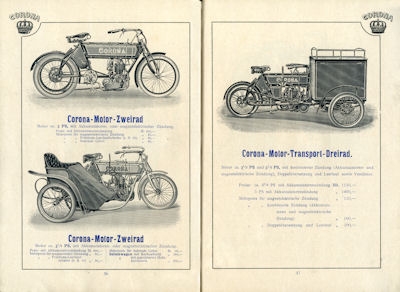 Corona Programm 1912