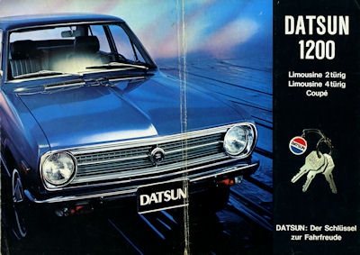 Datsun 1200 brochure 1970s