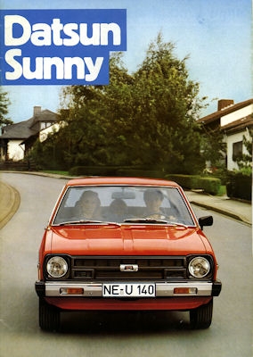 Datsun Sunny brochure ca. 1977