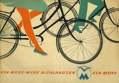 Möve bicycle program 1957