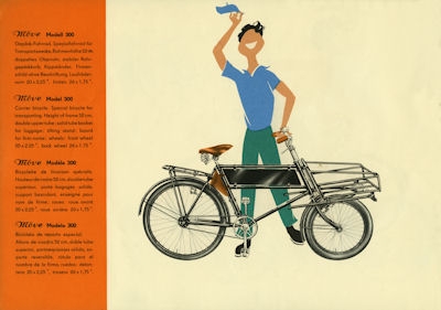 Möve Fahrrad Programm 1957