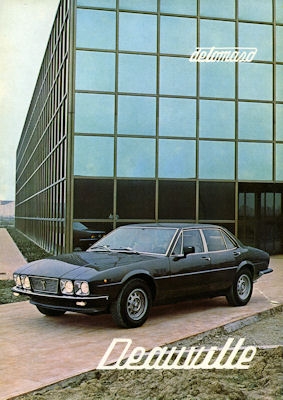 De Tomaso Deauville brochure 1979