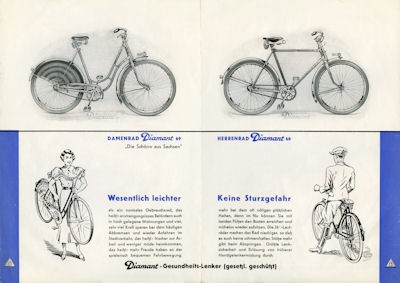 Diamant Fahrrad Prospekt 1936