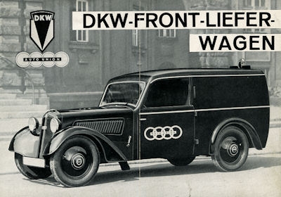 DKW Front Lieferwagen Prospekt 6.1937