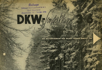 DKW Sonderklasse Test 1.1954