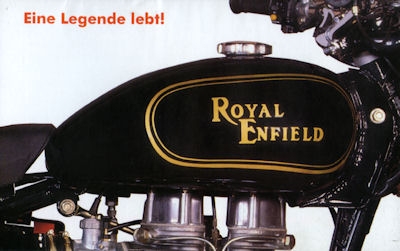 Enfield Bullet 500 Bullet brochure 1999