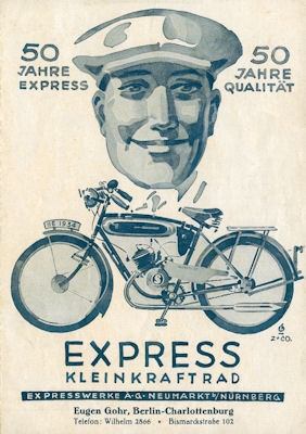 Express Kleinkraftrad brochure 1935