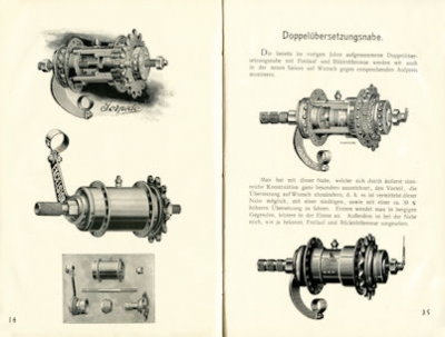 Excelsior Fahrrad Programm 1908