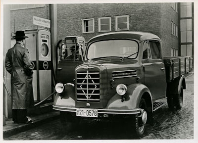 Photo Borgward Lorry 1,25 to 1950s