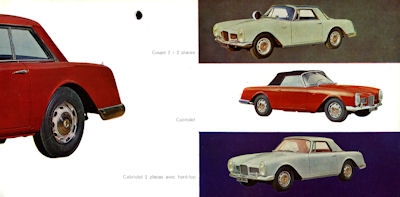 Facellia F 2 62 brochure 1962