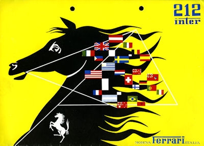 Ferrari 212 Inter brochure 1952