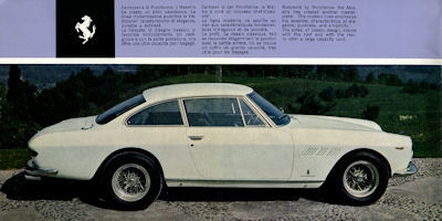 Ferrari 330 GT brochure ca. 1964