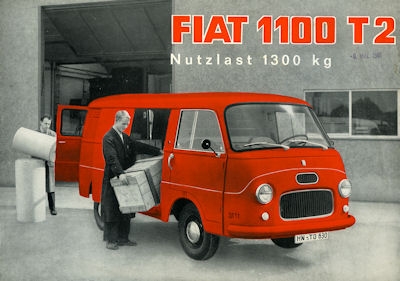 Fiat 1100 T 2 brochure 1961