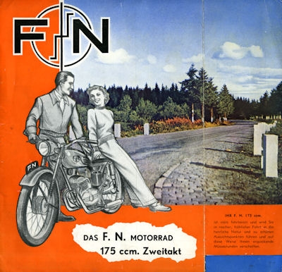 FN 175 ccm Prospekt 1953