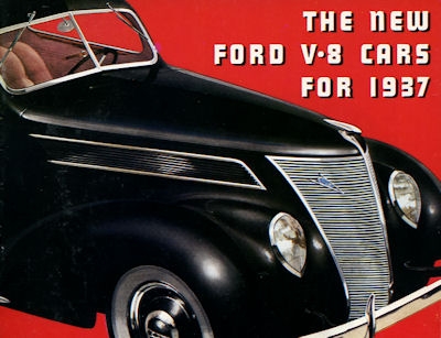 Ford V 8 brochure 1937