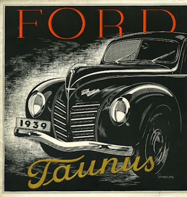 Ford Taunus Prospekt 1939