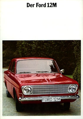 Ford 12 M brochure 1970