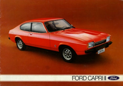 Ford Capri II Prospekt 8.1975