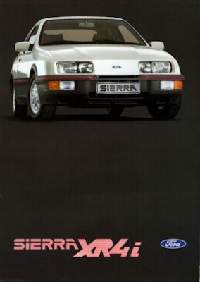 Ford Sierra XR4i brochure 1.1983