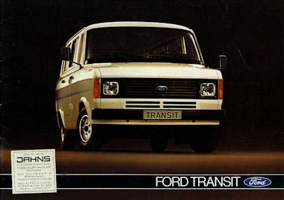 Ford Transit Prospekt 1978