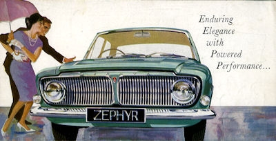 Ford GB Zephyr 6 Prospekt 6.1962