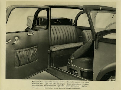 Photo Mercedes Benz 130 1930s